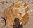 Глыбы песчаник колотый рельефный, 1000-1500 мм
